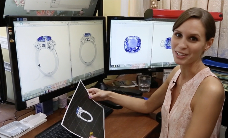 Learn more about Colombian and Zambiane sapphires