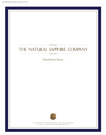 Sample identification report dust cover